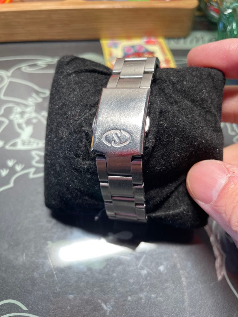 【稼働品】オリエントスター 自動巻き腕時計 シルバー