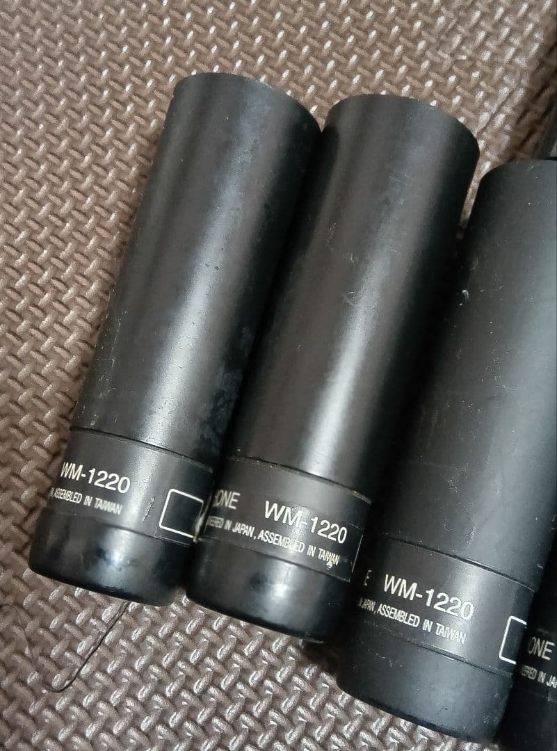 滝*様 TOA WM-1220 ワイヤレスマイク 4本セット ジャンク品