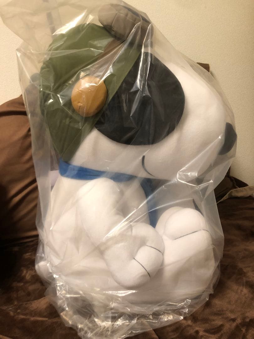 【非売品】スヌーピー　フライングエース　特大ぬいぐるみ