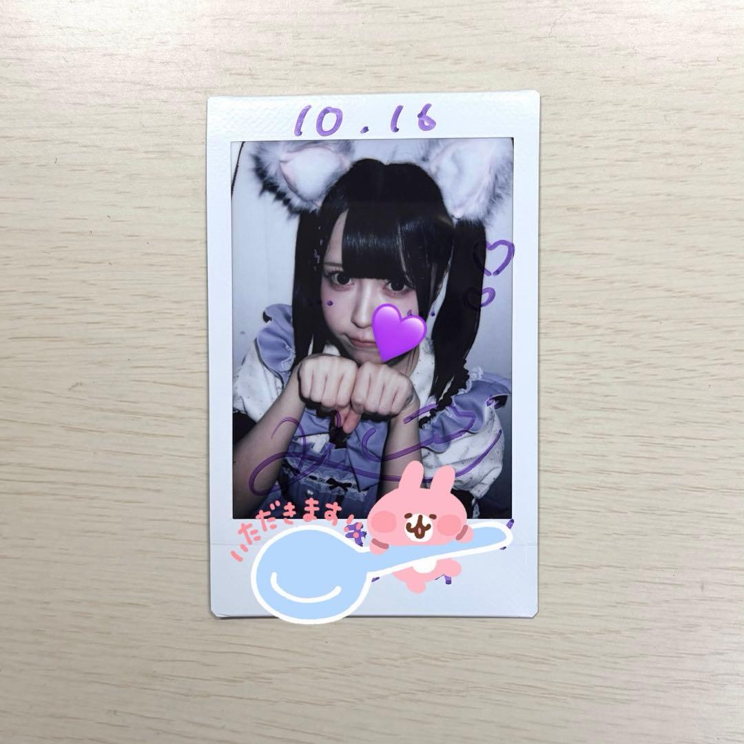 ION! 伽久耶くらら コメントありチェキ 特別衣装 - メルカリ