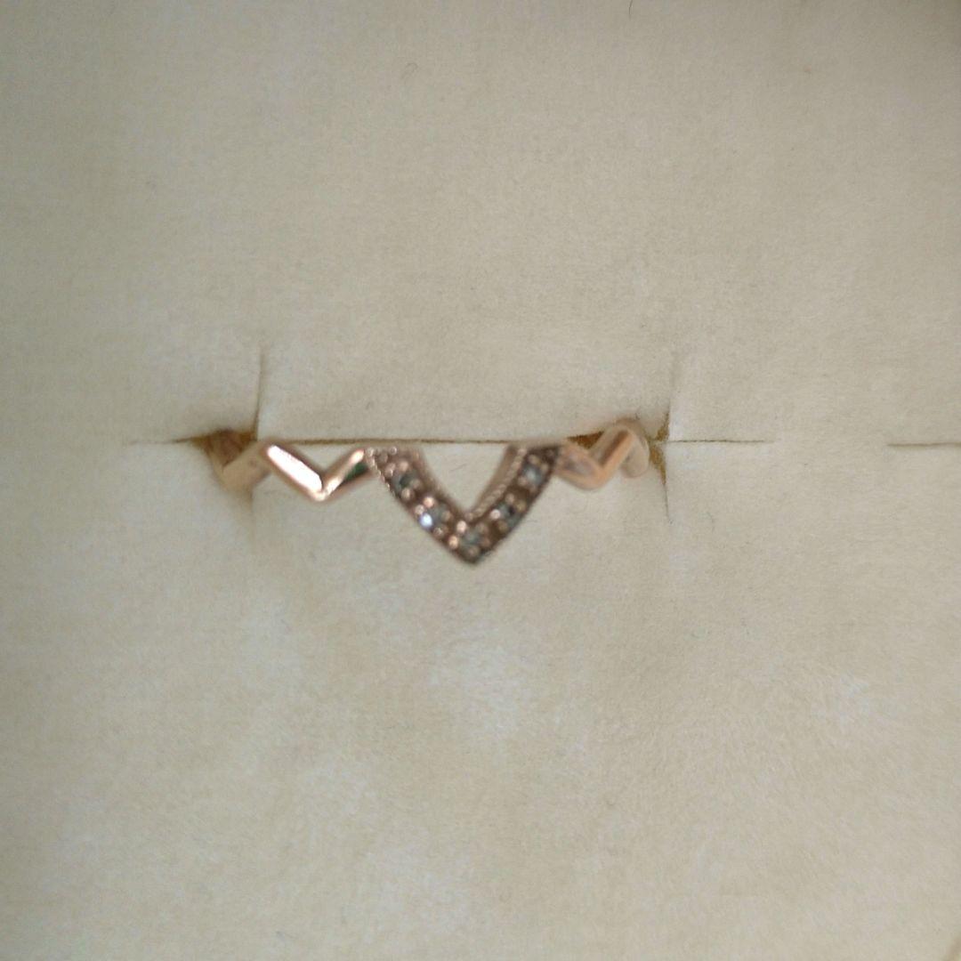 【完売 】ノジェス ダイヤモンド 9号 K5 ゴールド ポケットリング アガット