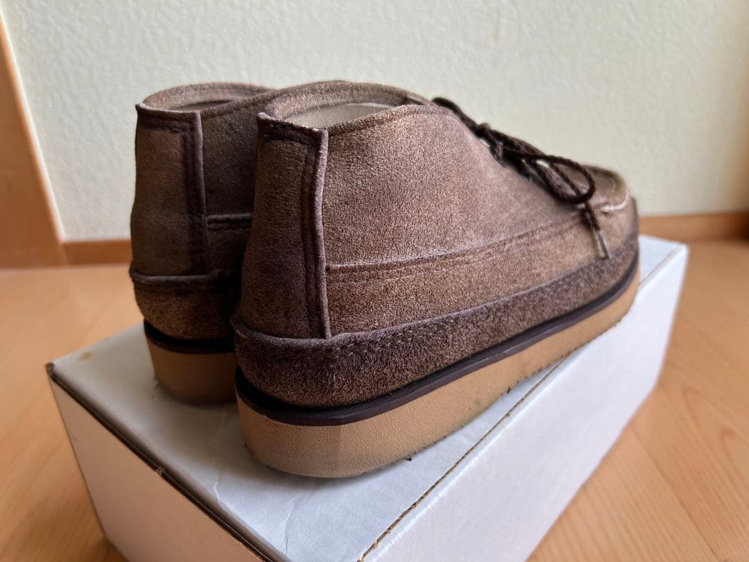 ラッセルモカシン スポーティングクレイスエードチャッカ 200-27W US7E