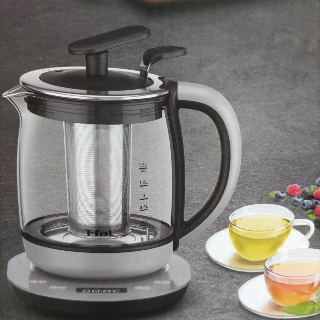 T-fal ティファール　1.5L 電気ケトル　ガラス製