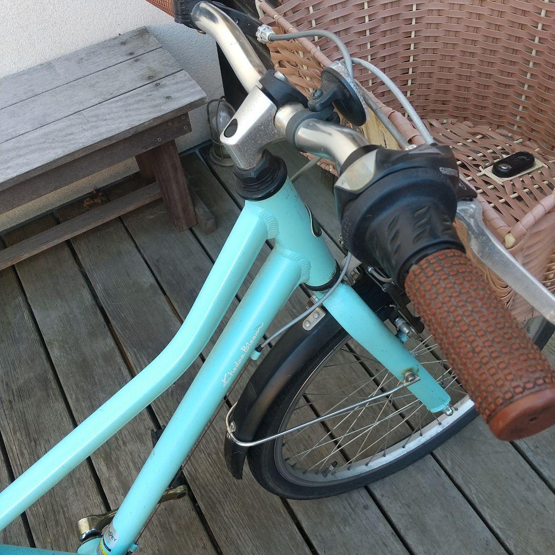 ◆アライ◆子供用自転車 ターコイズ 24インチ　hodaaBloom