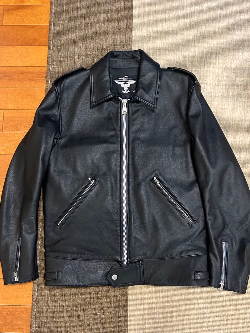 【美品】NEIGHBORHOOD ライダース　M 牛革 2026年最新】Yahoo!オークション -ネイバーフッドライダースの中古品