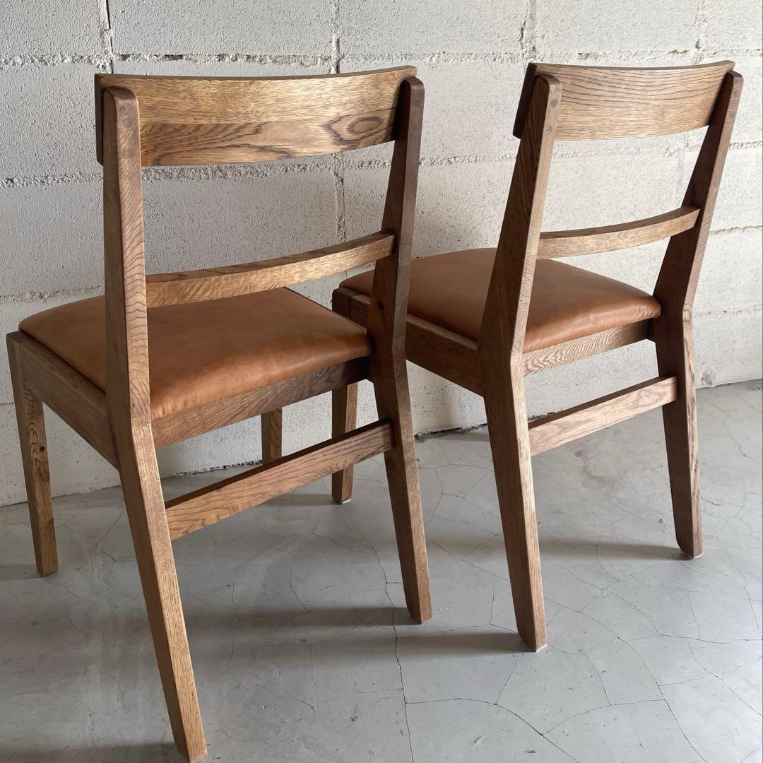 美品　unico ADDAYウニコ アディ　ダイニングテーブル　4点セット　本革