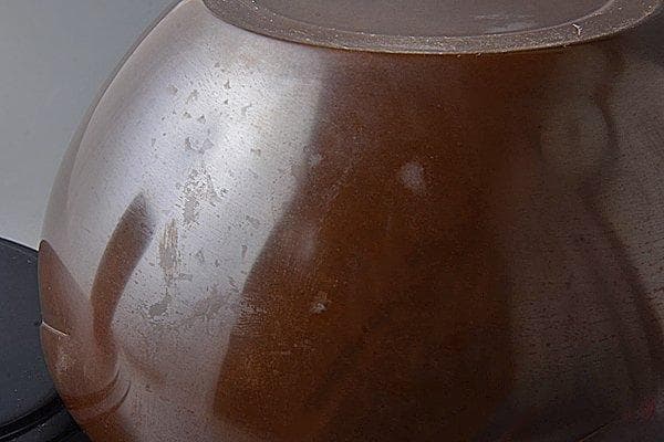 u251 茶道具 金森紹栄 砂張銅捻梅水指