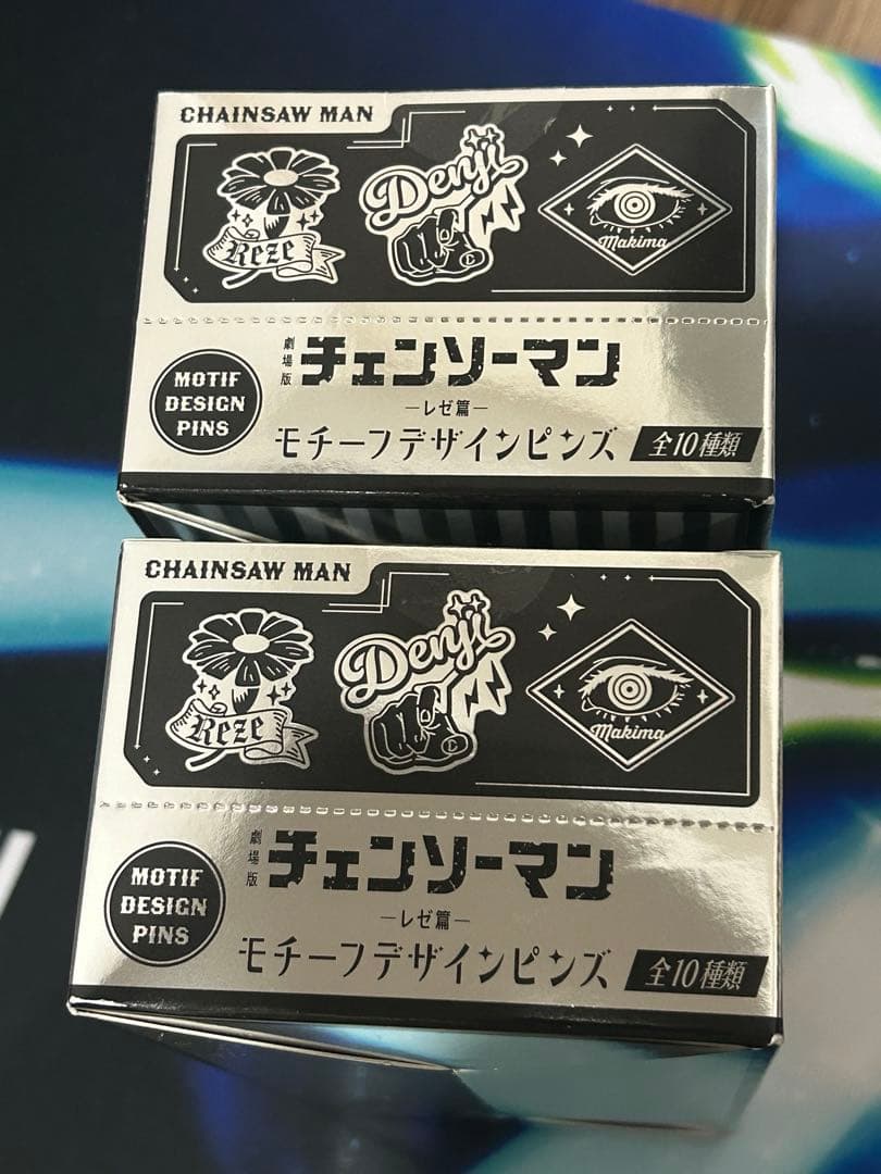 チェンソーマン モチーフデザインピンズ レゼ編　2セット