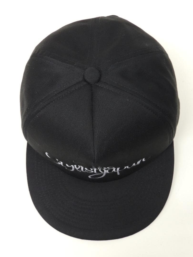 スタイリストジャパン 刺繍 ロゴ スナップバック キャップ 黒 長瀬智也