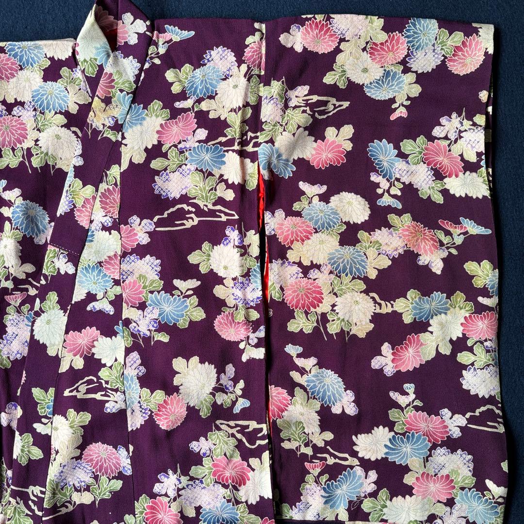 2608 アンティーク子ども着物・襦袢11枚おまとめ売り材料正絹 - メルカリ