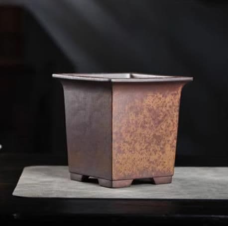 四方植木鉢 紫砂の鉢 盆栽鉢 植木鉢 小品盆栽鉢 大品盆栽鉢