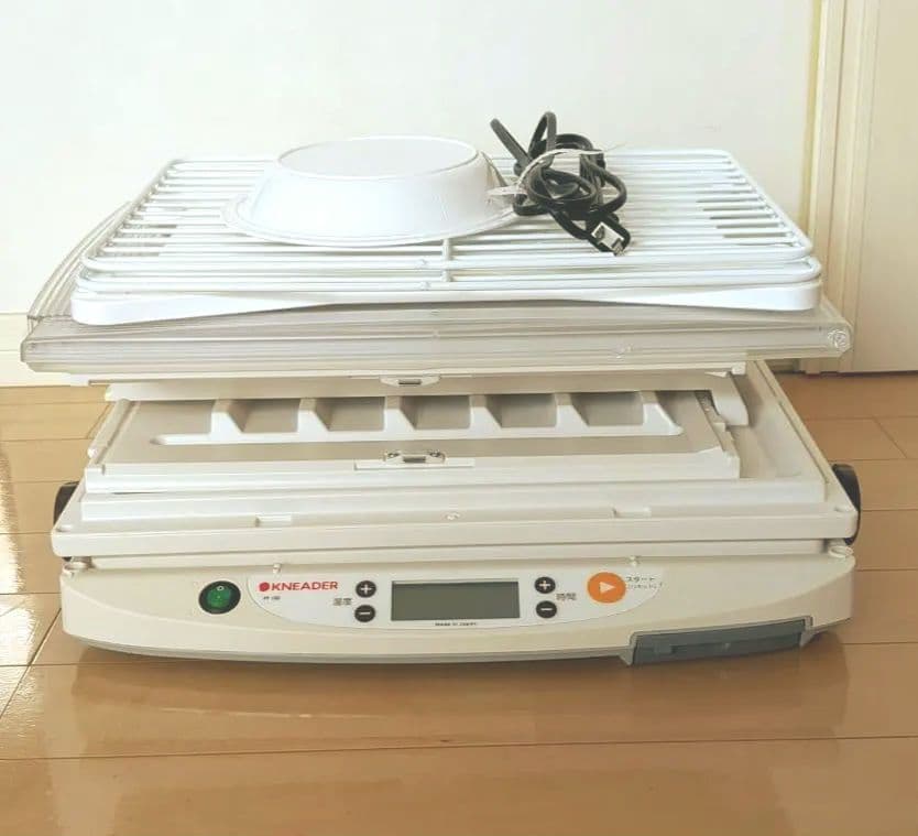 日本ニーダー 洗えてたためる発酵器 PF102☆美品 取説＆レシピ付