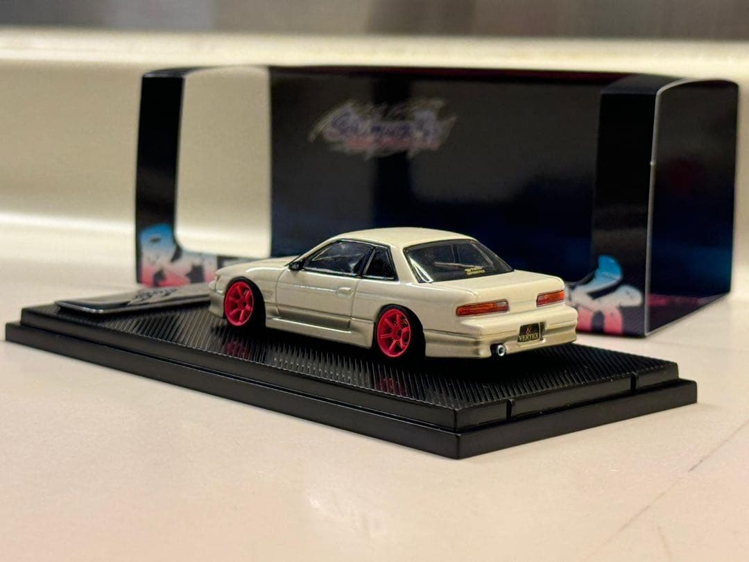 1/64 Nissan Silvia S13 Vertex風 関村改完成品