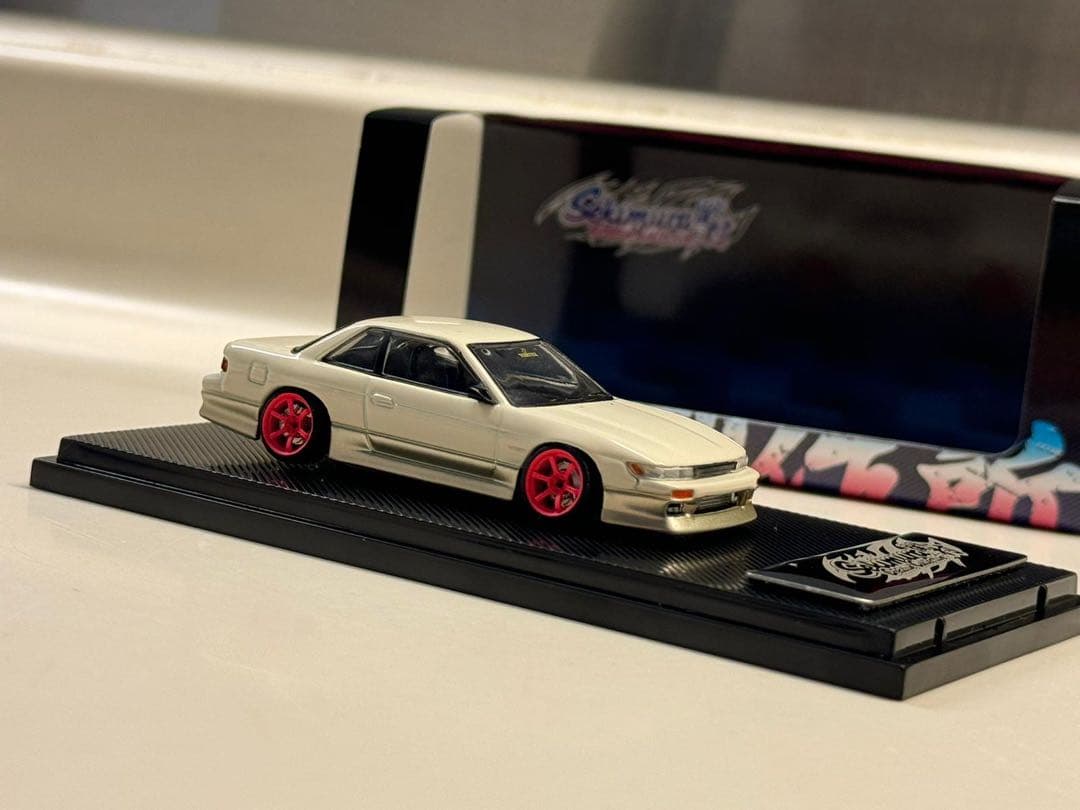 1/64 Nissan Silvia S13 Vertex風 関村改完成品
