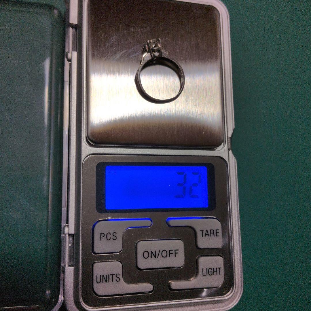 プラチナ　900　ダイヤ　リング　6号