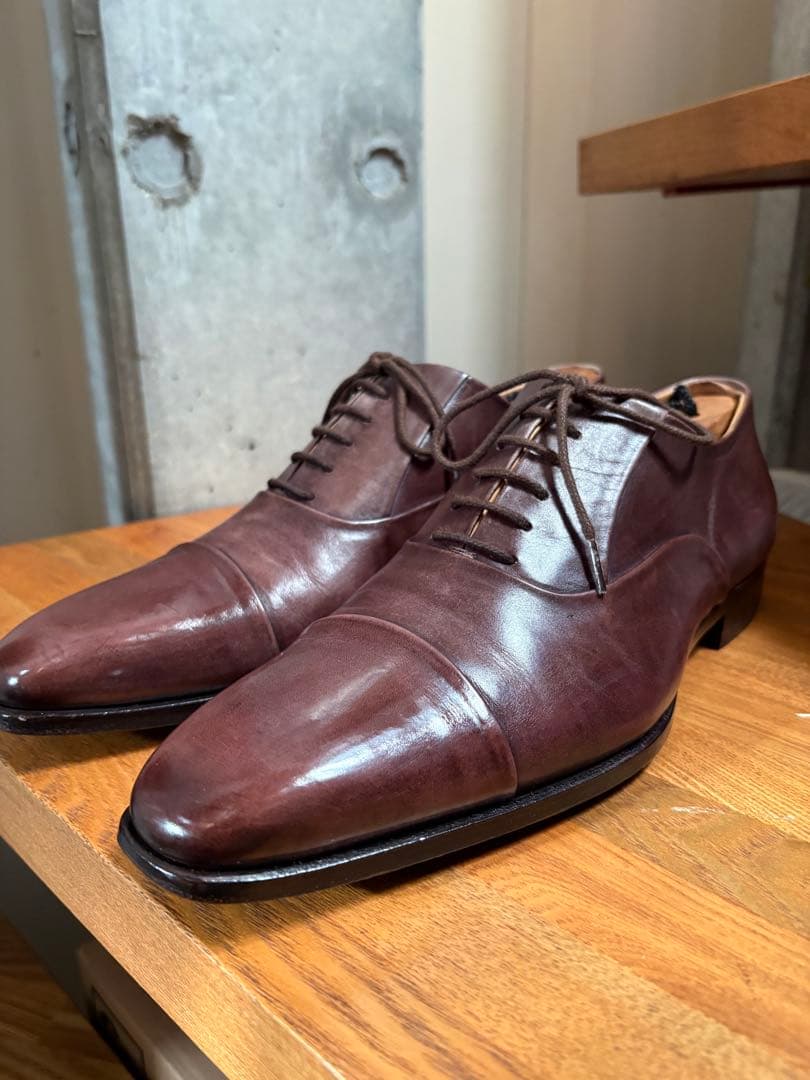 ★★ フランチェスコベニーニョ　ブラウン　 ストレートチップ　美品　★★