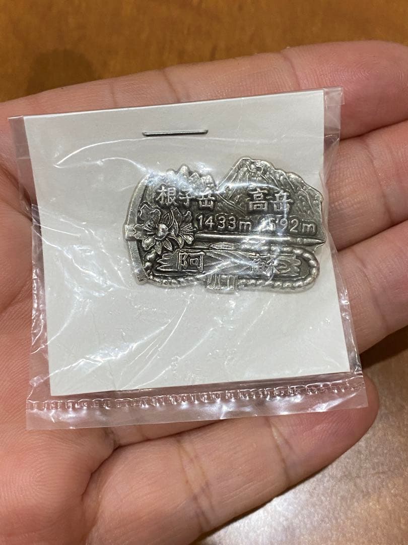 未開封 登山ピンバッジ 5点セット+ チーバくんピンバッジ一点おまけ