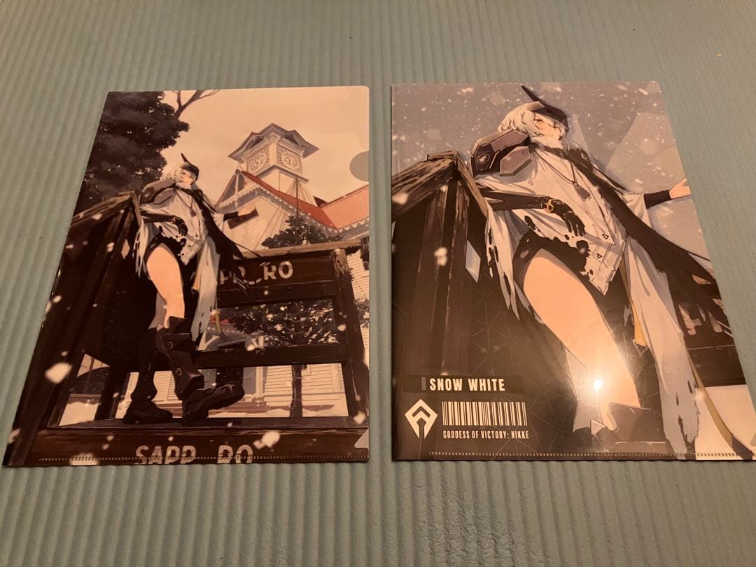 NIKKEクリアファイル スノーホワイト エリア防衛戦 2枚セット - メルカリ