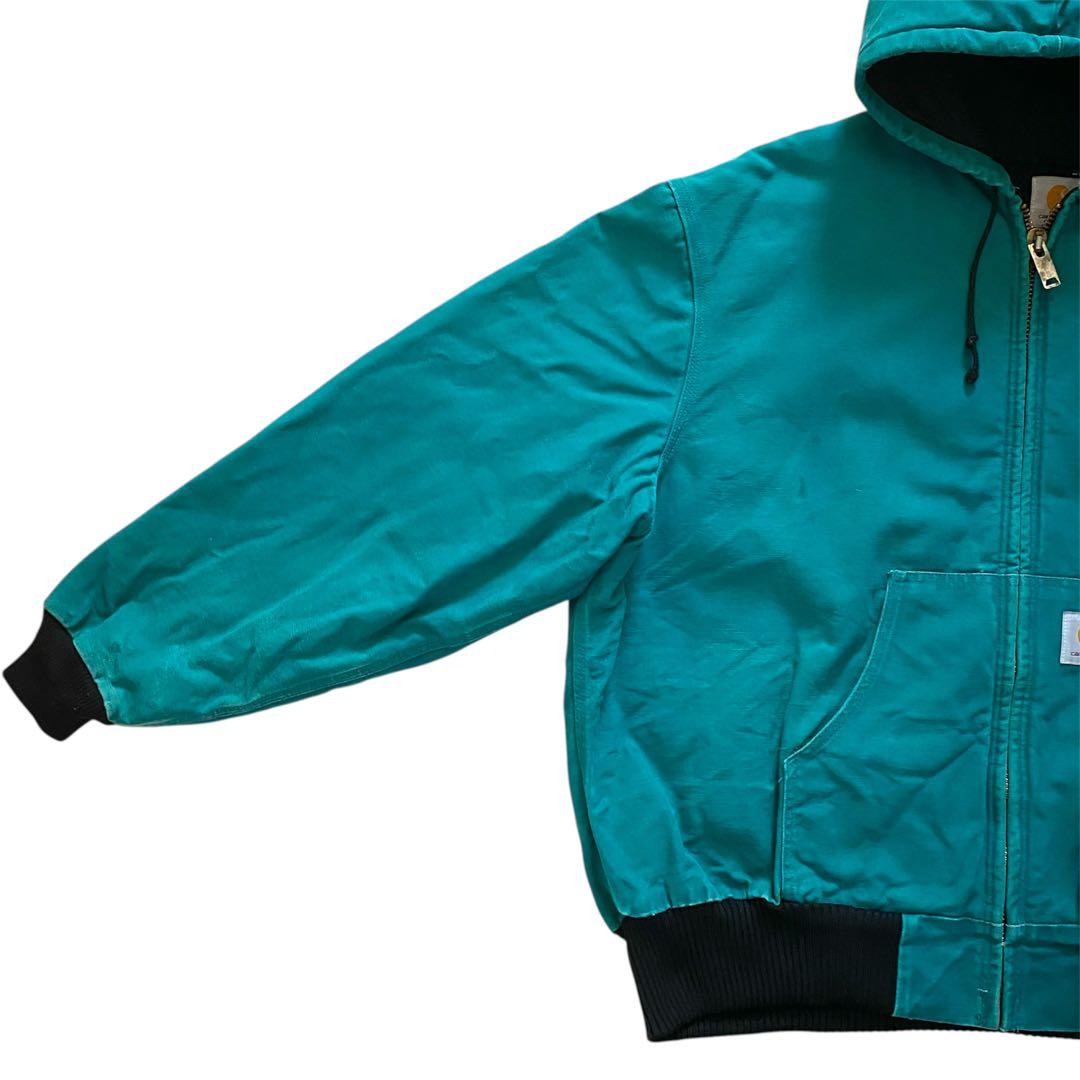 Carhartt アクティブジャケット 90s 星タグ ティファニーブルー - メルカリ