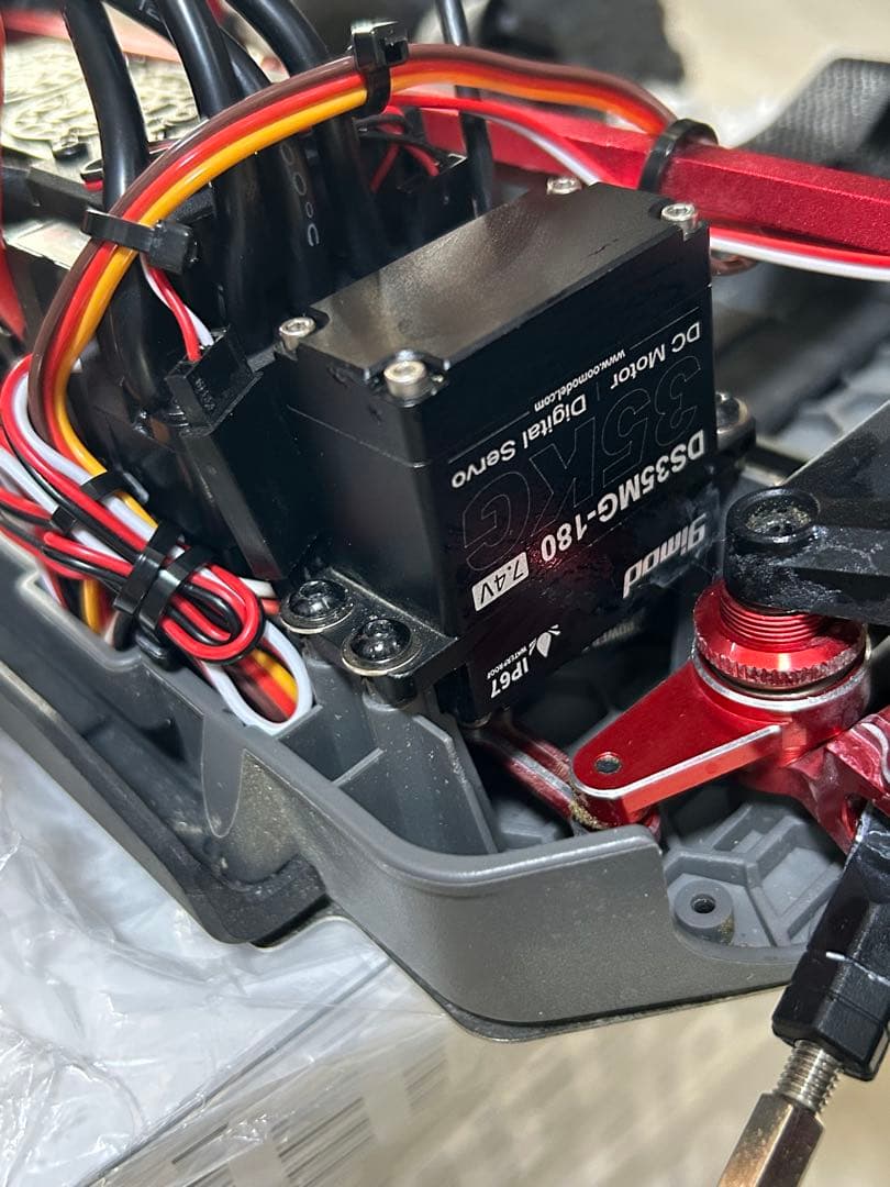 MJX 1/10 10208 ブラシレス 社外アルミパーツ ラジコン 新品タイヤ