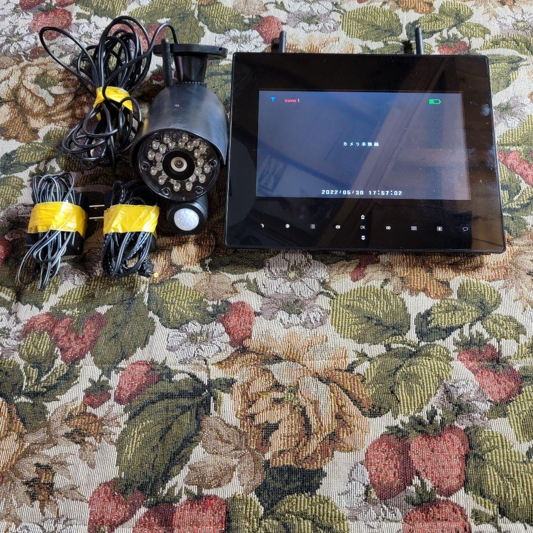 らくらくeye cam light NS-9110WMS 防犯カメラ・モニター らくらく