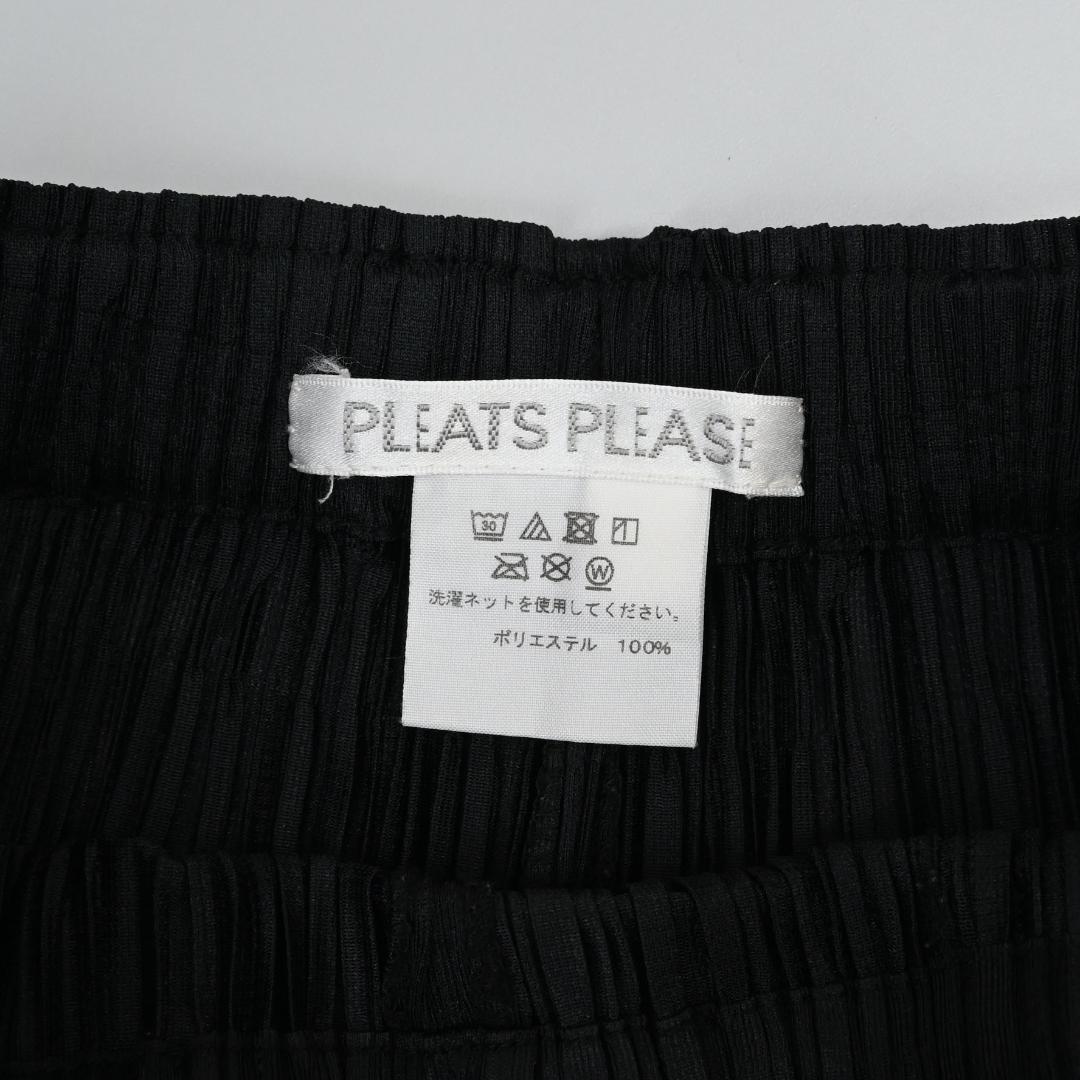 ■ 46298★年 プリーツプリーズ パンツ フラッフィー 1 ブラック