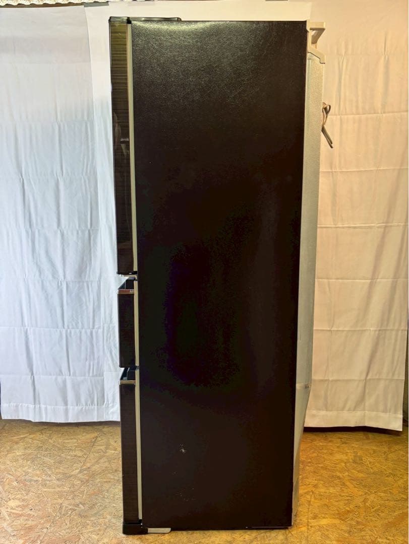 三菱 3ドア冷蔵庫 MR-CX33C-BR 2018年製 330L 右開き