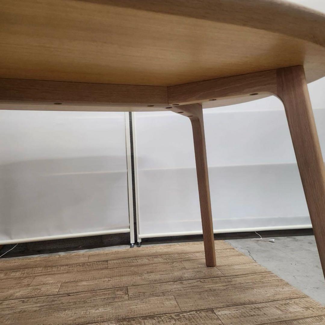 【送料込み】maruni Roundish ダイニングテーブル 160 オーク材