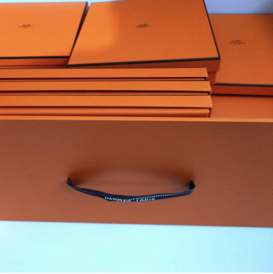 HERMES エルメス空箱15個 、紙袋14個、巾着袋 1個 合計30個