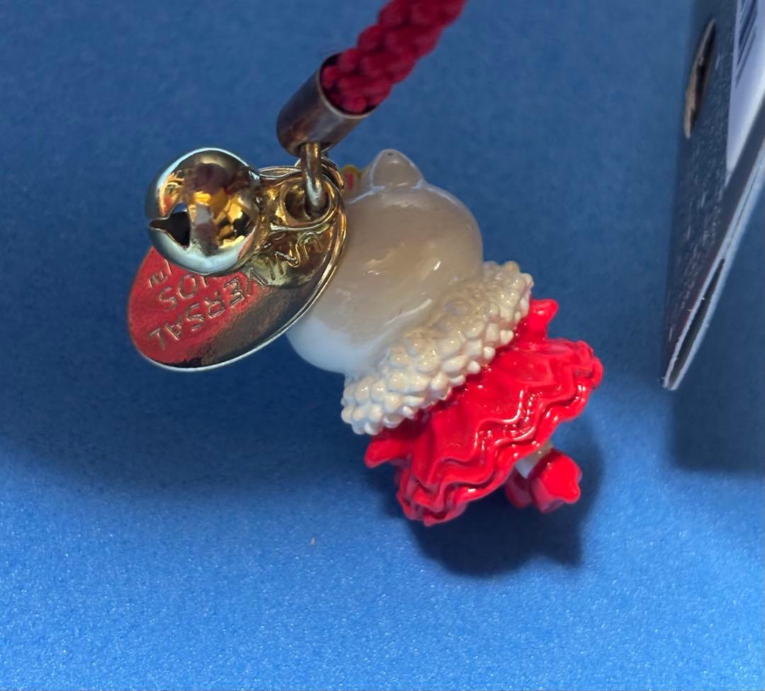 ハローキティ　USJ限定　ストラップ　根付け