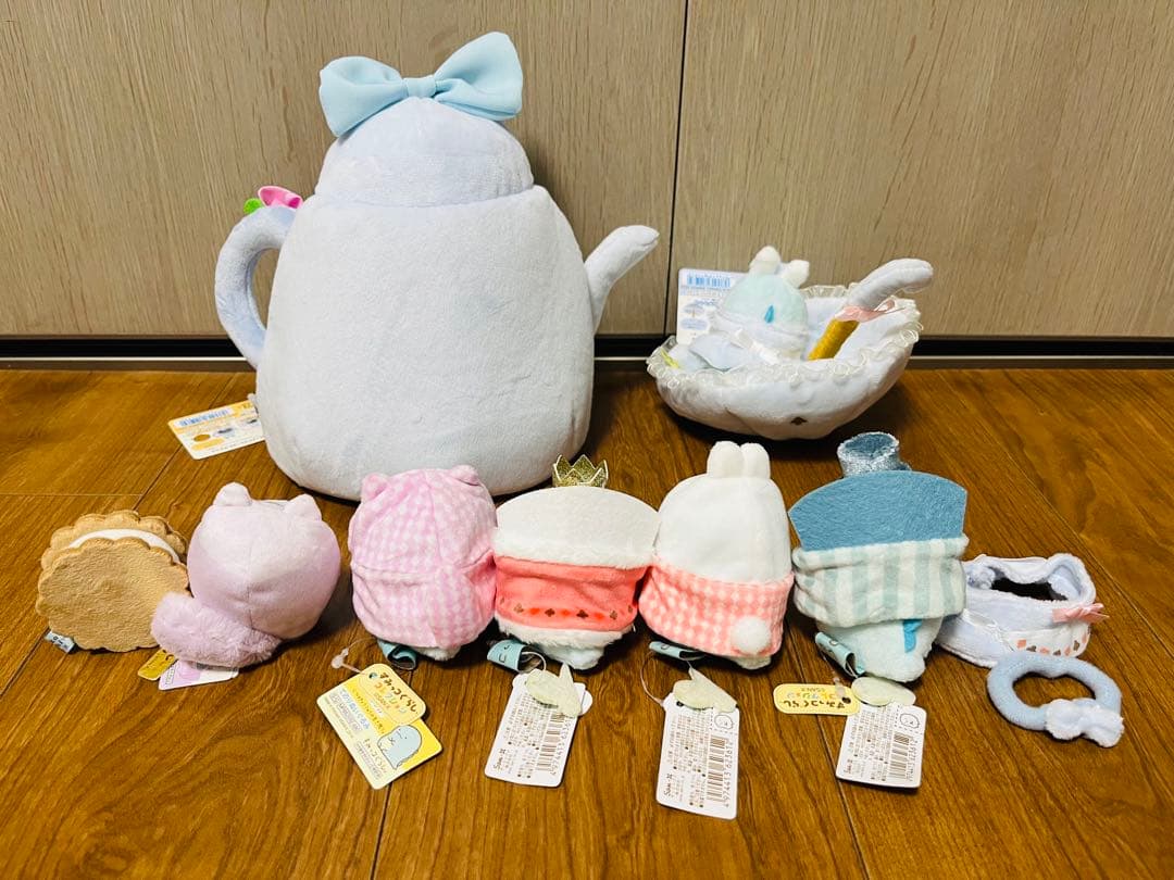 すみっコぐらし　ふしぎの国のすみっコ　てのりぬいぐるみセット