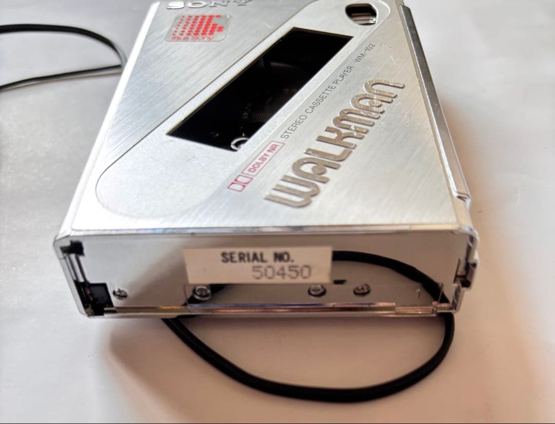 SONY WM-102 カセットプレーヤー イヤホン付き ジャンク品