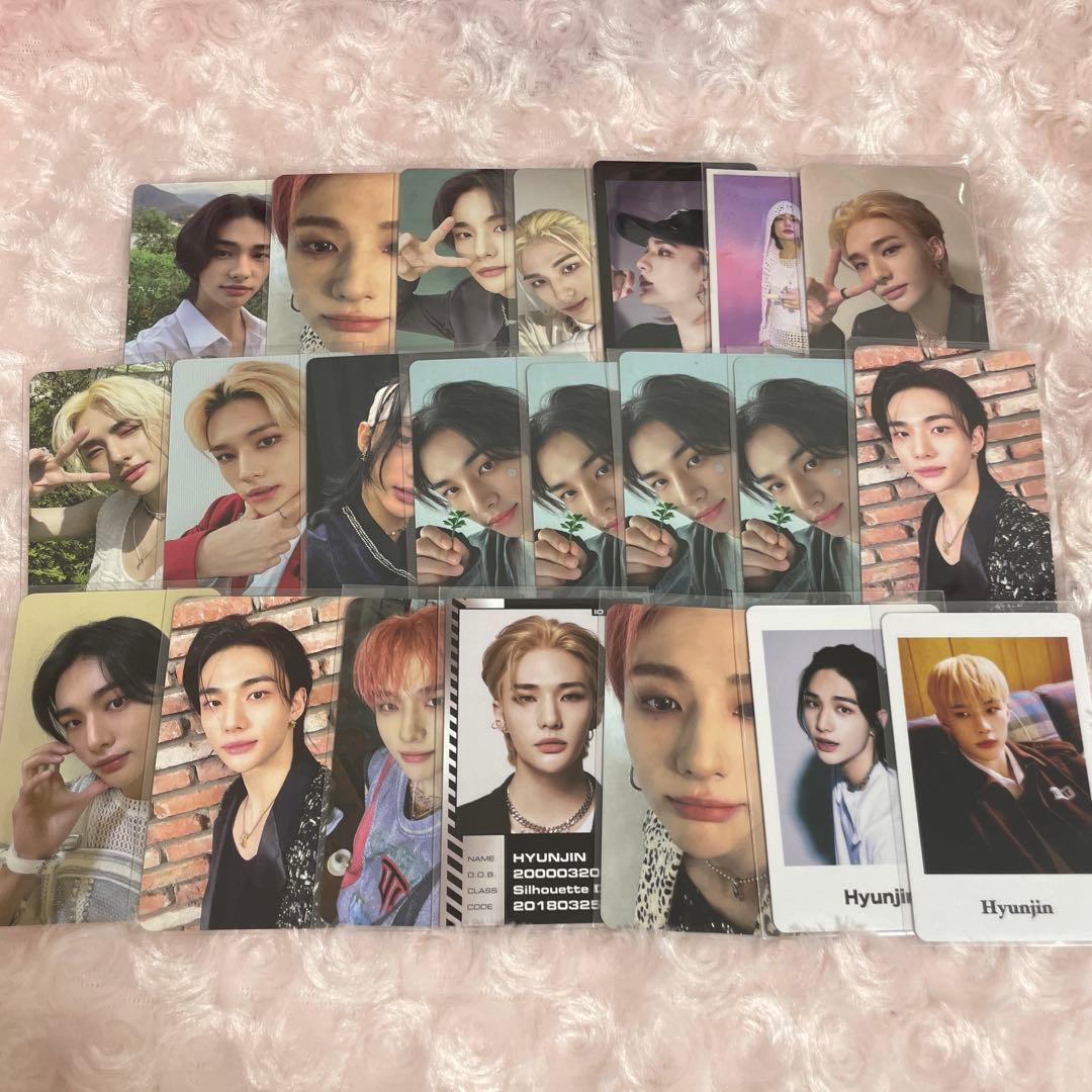 straykids スキズ ヒョンジン トレカ まとめ売り 22枚セット