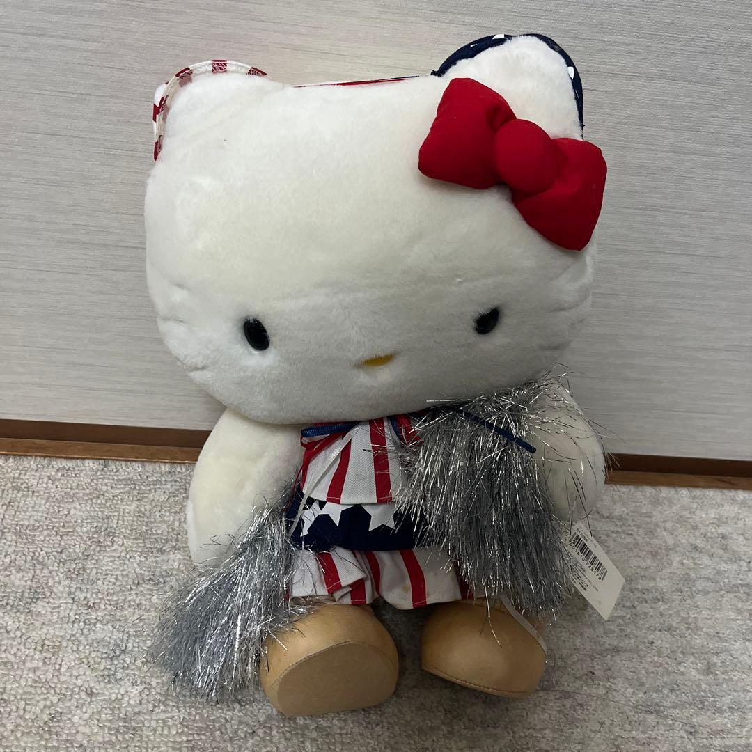ハローキティ サンリオ ぬいぐるみ アメリカ衣装 アメリカンドール