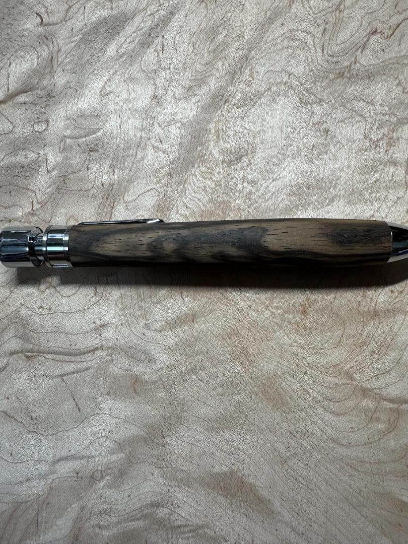 【工房楔　グラッソ】黒柿孔雀杢