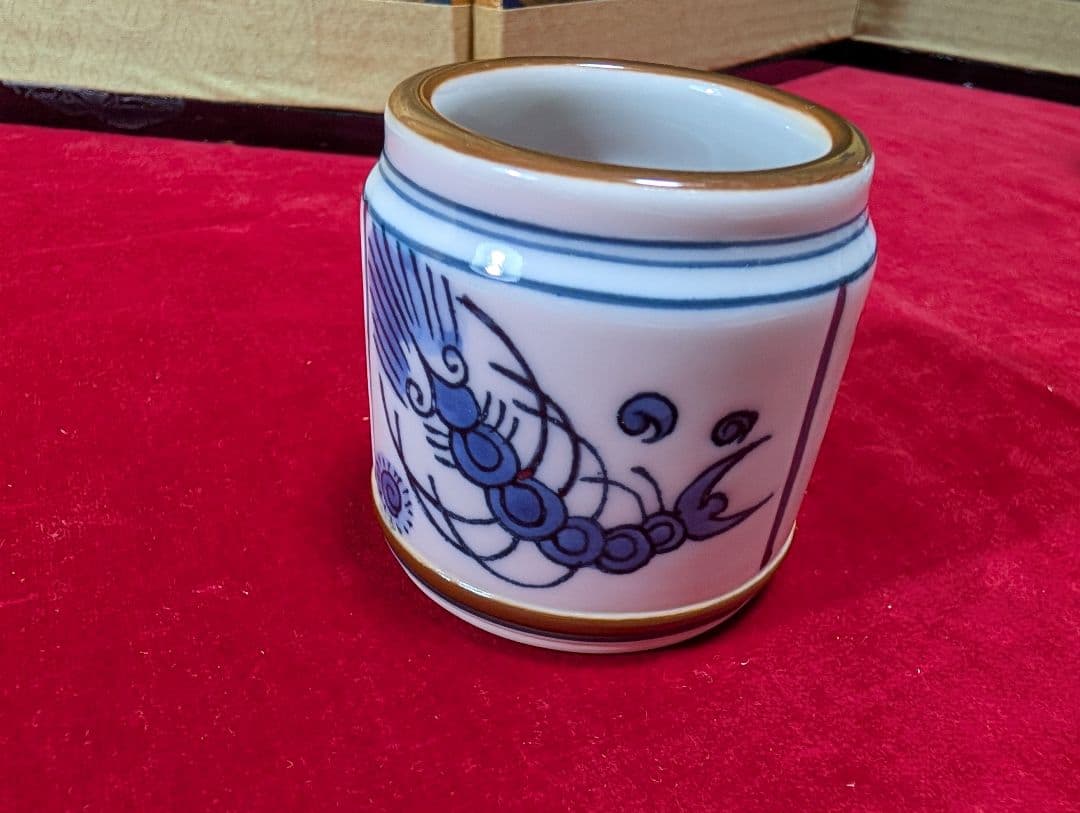 茶道具 皆具 染付祥文 平安 手塚祥堂