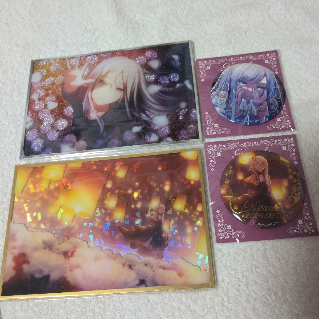 プロセカ はぴこれ 宵崎奏 バースデー アクリル色紙 缶バッジ - メルカリ