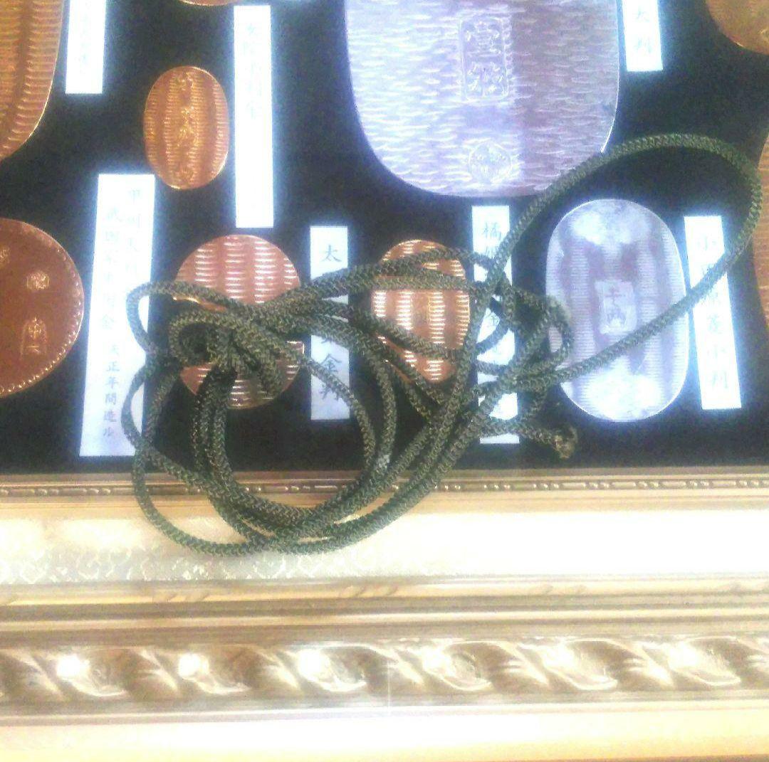 24金メッキ 大判 小判 レプリカ 古美術 額縁入り 24K COLOR 2点