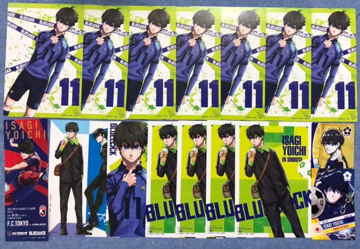 ブルーロック ブルロ 潔世一 いさぎよいち カード ポストカード TSUTAYA