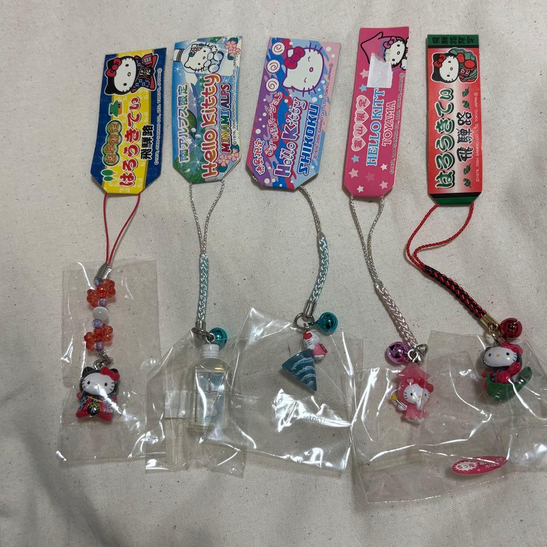 ご当地キティ ストラップ 等 51個まとめ売り
