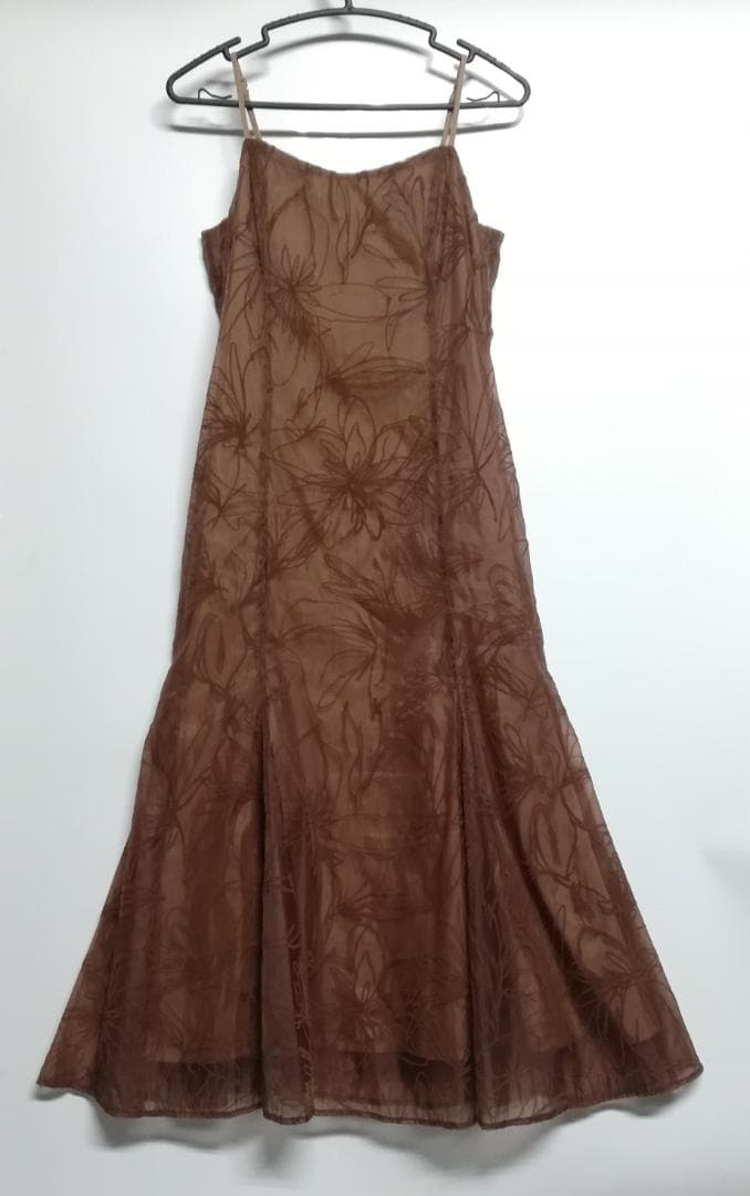 M カナ kana ボウタイボレロセットドレス ブラウン 結婚式 オケージョン