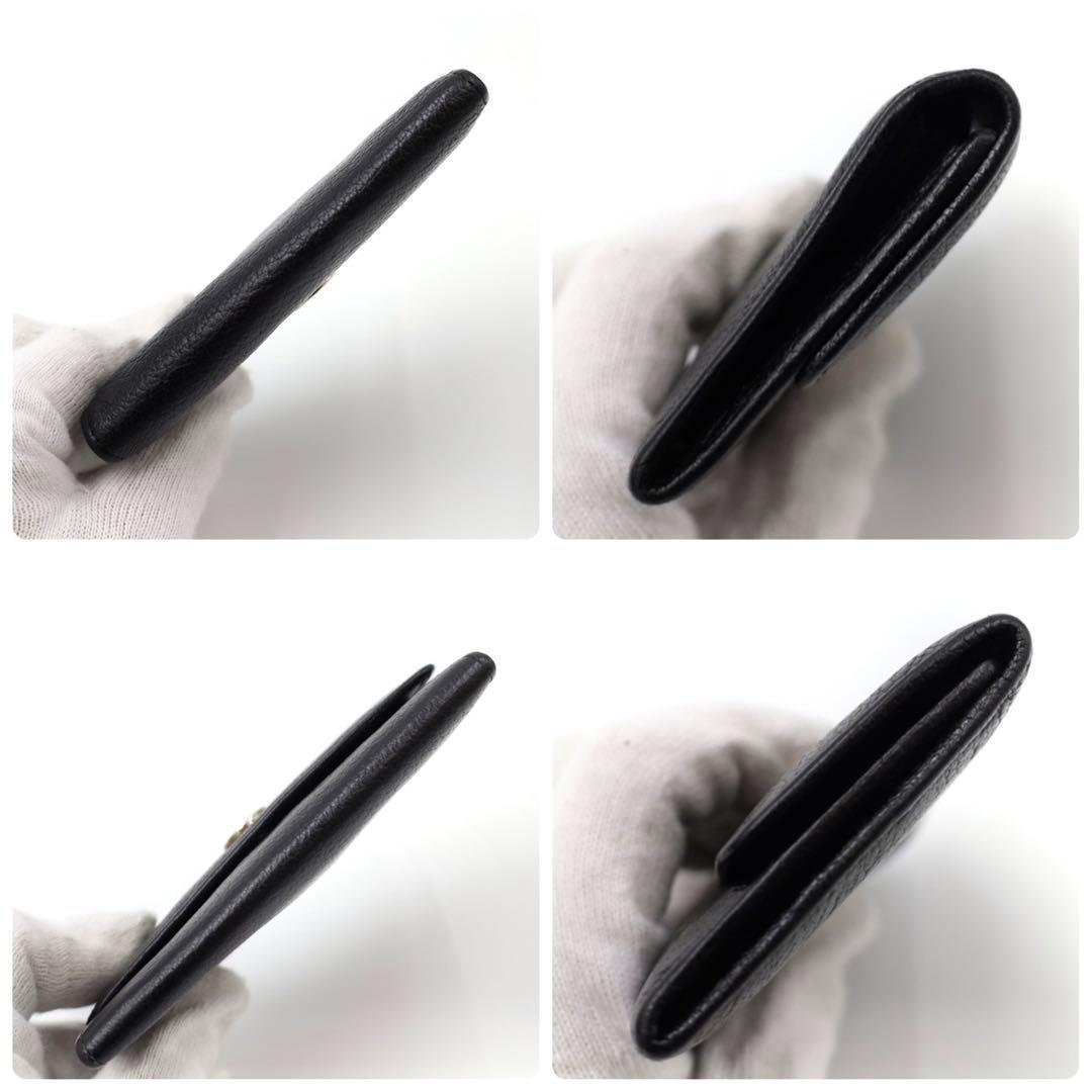 【美品❗✨】 シールあり　シャネル　 キーケース　ケース　小銭入れ　黒