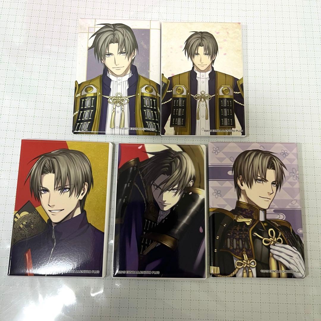 刀剣乱舞 スクエア缶バッジ へし切長谷部