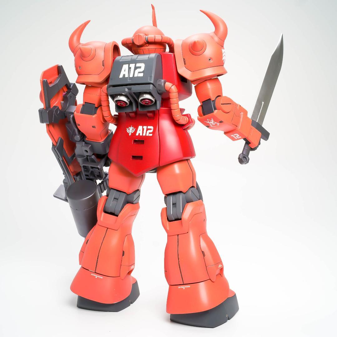 MG 1/100 MS-07B-3 グフカスタム シャー専用グフ 塗装済み完成品