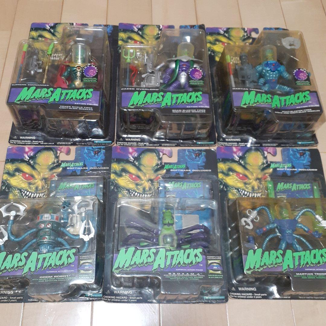 MARS ATTACKS!/6体セット MMS 107 - MARS ATTACKS! - 1/6th scale Martian Soldier Collectible
