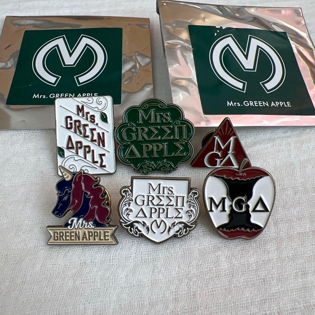 Mrs. GREEN APPLE エデンの園 ピンバッジセット Mrs GREEN APPLE ピンバッジ four エデンの園 ピンズ｜Yahoo!フリマ