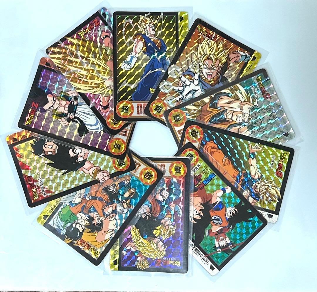 ドラゴンボールカードダス 【キラカード10枚セット】BANDAI 1994～95