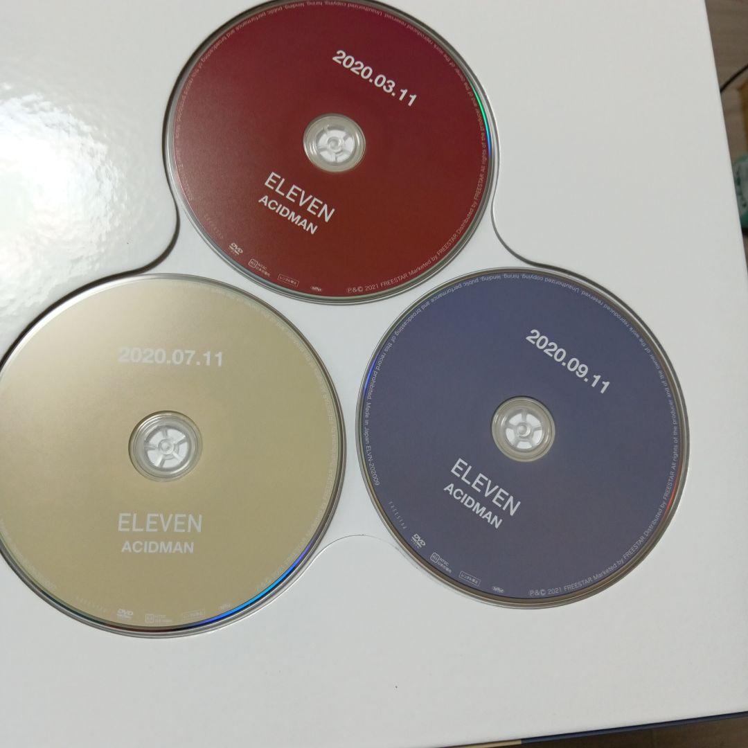 ACIDMAN 『ELEVEN 』2020年配信LIVE DVD3枚組