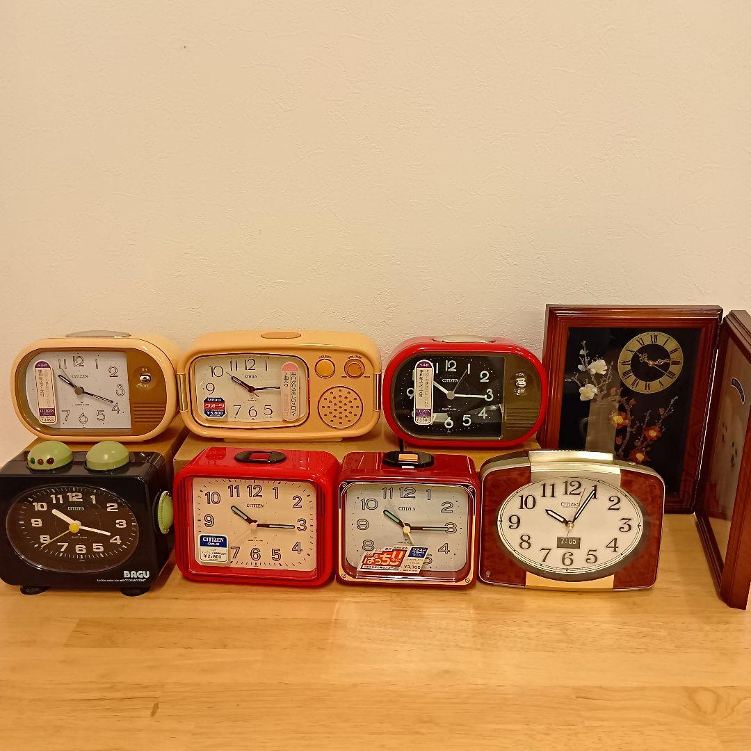 ジャンクシチズン ハイリーフカーチス パタパタ時計 ブルー 当時物