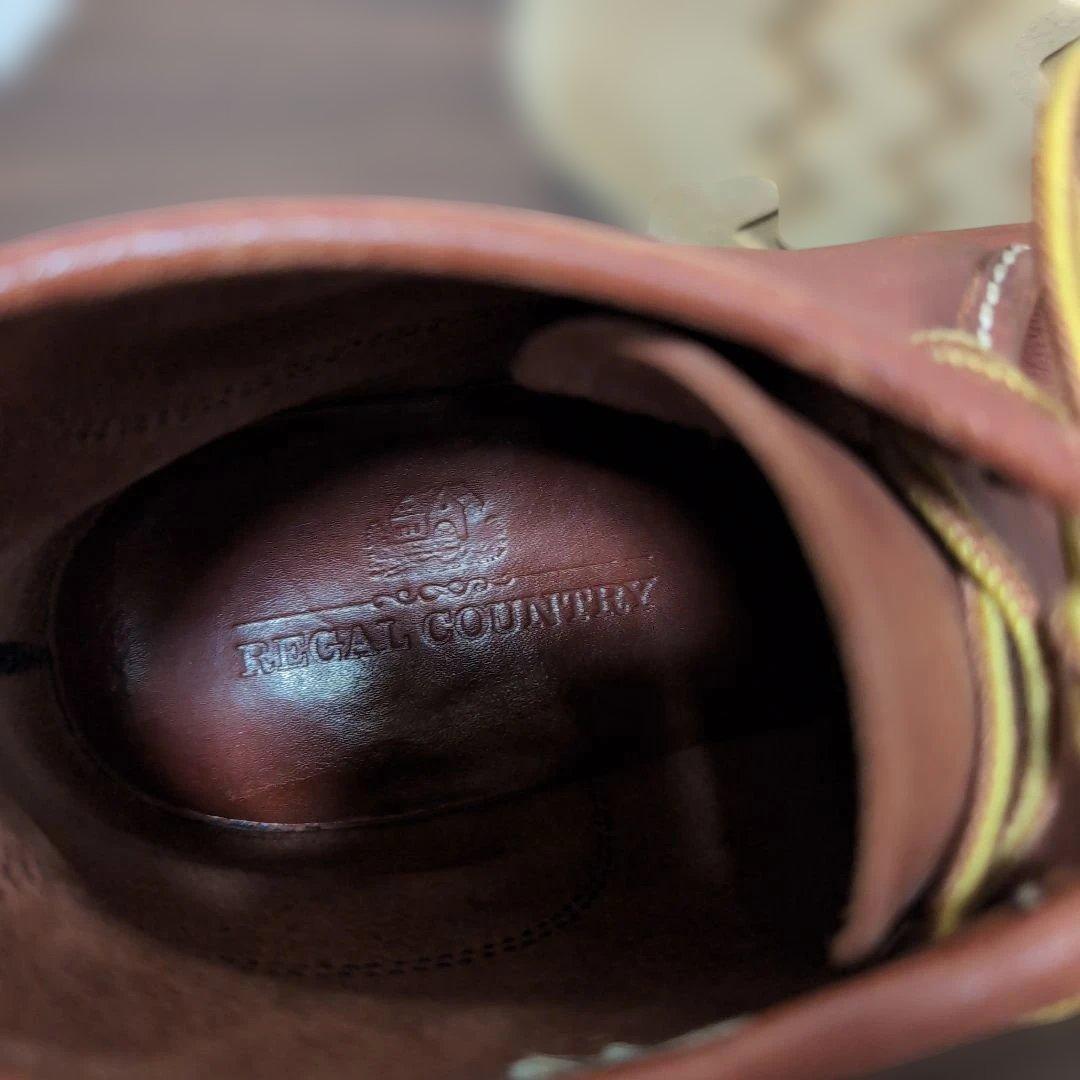 REGAL リーガル　チロリアンブーツ　日本製　25.5 ビンテージ　ボルドー